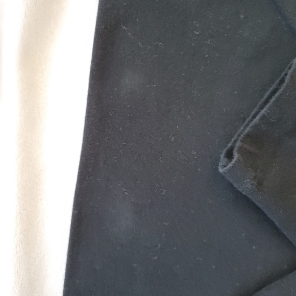 Victoria's Secret black with striped foldover angel wing legging Size XS - Picture 5 of 5